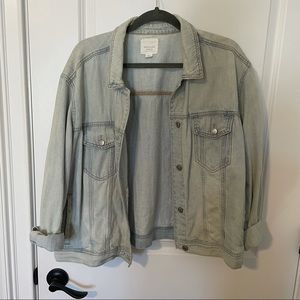 American Eagle Oversized Denim Jacket